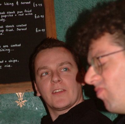 Russ wonders whether Fraser is really asleep